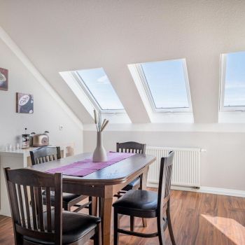 Essbereich Ferienwohnung Leipzig Apartment Stötteritz